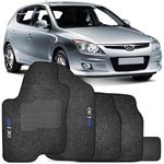 Ficha técnica e caractérísticas do produto Jogo de Tapetes Carpete Hyundai I30 2009 a 2013 Grafite Bordado 5 Peças