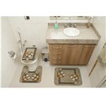 Ficha técnica e caractérísticas do produto Jogo de Tapetes para Banheiro Rayza Royal Luxury RLN 103 com 3 Peças - Verde
