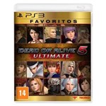 Ficha técnica e caractérísticas do produto Jogo Dead Or Alive 5 Ultimate - Favoritos - PS3