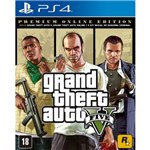 Ficha técnica e caractérísticas do produto Jogo GTA V (Premium Online Edition) - Grand Theft Auto V PS4