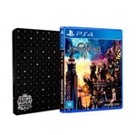 Ficha técnica e caractérísticas do produto Jogo Kingdom Hearts III (Brinde Steelbook) - PS4 - Square Enix