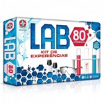 Ficha técnica e caractérísticas do produto Jogo Lab Kit de Experiencias com 80 Experiencias Estrela