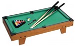 Jogo Mesa Mini Bilhar Sinuca Snooker 69 X 36 X 19cm Completo - Horizonte