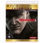 Ficha técnica e caractérísticas do produto Jogo Metal Gear Solid 4 - PS3