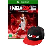Ficha técnica e caractérísticas do produto Jogo NBA 2K16 Pack Pré-Venda (Jogo + Boné Exclusivo) - Xbox One