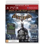 Ficha técnica e caractérísticas do produto Jogo PS3 Batman Arkham Asylum