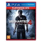 Ficha técnica e caractérísticas do produto Jogo PS4 - Uncharted 4 - a Thief`s End - PlayStation Hits - Sony