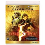 Ficha técnica e caractérísticas do produto Jogo Resident Evil 5 Gold Edition - PS3