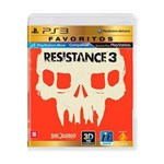 Ficha técnica e caractérísticas do produto Jogo - Resistance 3 - PS3