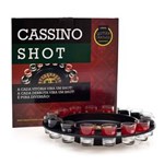Ficha técnica e caractérísticas do produto Jogo Roleta Cassino Shot com 16 Copos - AZUL MARINHO