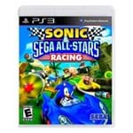 Ficha técnica e caractérísticas do produto Jogo Sonic e Sega: All-stars Racing - Ps3