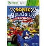 Ficha técnica e caractérísticas do produto Jogo Sonic & Sega All-stars Racing - Xbox 360 - Jogo Sonic Sega All-stars - Racing - Xbox 360