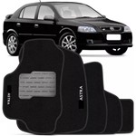 Ficha técnica e caractérísticas do produto Jogo Tapetes Carpete Astra Hatch Sedan 03 a 12 Preto 5 Peças
