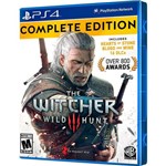Ficha técnica e caractérísticas do produto Jogo The Witcher 3 Wild Hunt Complete Edition Ps4