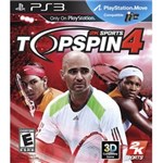 Ficha técnica e caractérísticas do produto Jogo Top Spin 4 - PS3