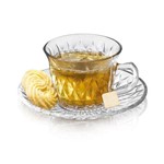 Ficha técnica e caractérísticas do produto Jogo Xícaras Café Chá 12 Peças Diamante