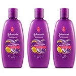 Ficha técnica e caractérísticas do produto Johnsons Força Vitaminada Shampoo 200ml - Kit com 03