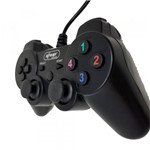 Ficha técnica e caractérísticas do produto Joystick DualShock com Fio para PS3 PC Knup KP-4123