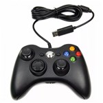 Ficha técnica e caractérísticas do produto Joystick Manete Controle Feir Xbox 360 com Fio Usb Cabo 2,5m