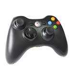 Ficha técnica e caractérísticas do produto Joystick Sem Fio Xbox 360 Controle Preto Knup KP-5122