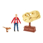 Ficha técnica e caractérísticas do produto Jurassic World Figura Básica Maisie E T Rex - Mattel