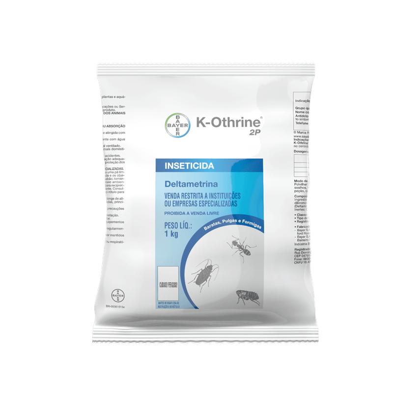 Ficha técnica e caractérísticas do produto K-Othrine® 2P Inseticida 1kg