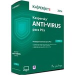 Ficha técnica e caractérísticas do produto Kaspersky Anti-Vírus 2014 (1 PC)