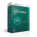 Ficha técnica e caractérísticas do produto Kaspersky Anti-Virus 2016 (5 PCs)