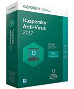 Ficha técnica e caractérísticas do produto Kaspersky Anti Virus 2017 - 3 Pc - 1
