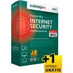 Ficha técnica e caractérísticas do produto Kaspersky Antivírus - Internet Security Multidispositivos 2015 - 1 Ano + 1 Licença Grátis