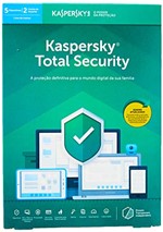 Ficha técnica e caractérísticas do produto Kaspersky Total Security - 5 Dispositivos,   KASPERSKY, KL1949K5EFS