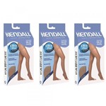 Ficha técnica e caractérísticas do produto Kendall 2262 Meia Calça Suave Compressão S/ Ponteira Mel M (Kit C/03)
