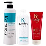 Ficha técnica e caractérísticas do produto Kerasys Moisturizing Kit - Shampoo + Condicionador + Tratamento