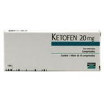 Ficha técnica e caractérísticas do produto Ketofen 20mg Anti-inflamatório Cães e Gatos C/ 10 Comp - Merial