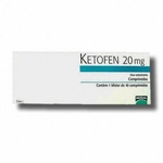 Ficha técnica e caractérísticas do produto Ketofen Anti Inflamatório 20 Mg 10 Comprimidos