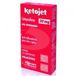 Ficha técnica e caractérísticas do produto Ketojet 20 Mg - 10 Comprimidos - Agener