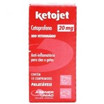 Ficha técnica e caractérísticas do produto Ketojet 20 Mg
