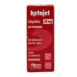 Ficha técnica e caractérísticas do produto Ketojet 20mg 10 Comprimidos Agener Anti-inflamatório Cães e Gatos