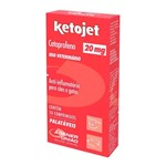 Ficha técnica e caractérísticas do produto Ketojet 20mg Anti-Inflamatório Agener União C/10 Comprimidos
