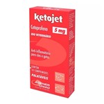 Ficha técnica e caractérísticas do produto Ketojet 5mg Anti-Inflamatório Agener União C/10 Comprimidos