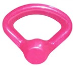 Ficha técnica e caractérísticas do produto Kettlebell 4kg Emborrachado Rosa Mega Peso