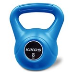 Ficha técnica e caractérísticas do produto Kettlebell Cement PS Kikos Azul - 8kg