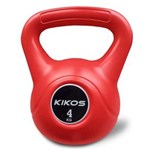 Ficha técnica e caractérísticas do produto Kettlebell Kikos 4Kg Ir92007C/4 Cement Ps Vermelho