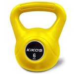 Ficha técnica e caractérísticas do produto Kettlebell Kikos 6Kg Ir92007C/6 Cement Ps Amarelo