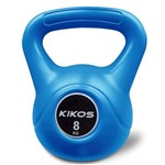 Ficha técnica e caractérísticas do produto Kettlebell Kikos 8kg Ir92007com8 Cement Ps Azul
