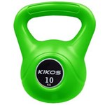 Ficha técnica e caractérísticas do produto Kettlebell Kikos Cement PS 10kg, Verde