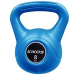 Ficha técnica e caractérísticas do produto Kettlebell Kikos Cement PS 8kg, Azul
