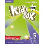 Ficha técnica e caractérísticas do produto Kids Box 5 - Workbook With Online Resources - American English - Second Edition
