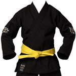 Ficha técnica e caractérísticas do produto Kimono Infantil Budô Karatê/ Aikido - Preto - I1