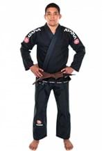 Ficha técnica e caractérísticas do produto Kimono Jiu Jitsu Atama Trançado Mundial - Preto